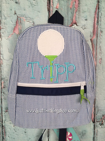 Golf Tee / Ball  Backpack - Just The Thing Shop