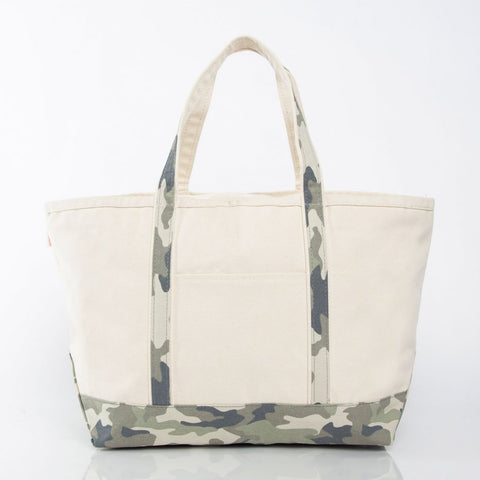 18 oz Canvas Boat Tote- Large