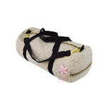 Weekend Duffel with Fishtail Appliqué Monogram