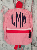 Circle (Natural) Monogram Backpack - Just The Thing Shop