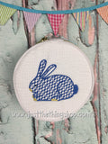 Rabbit Herend Style Bunny Button Jewelry Bags - Just The Thing Shop