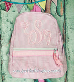 Ballerina Script Monogram For Girls Backpack - Just The Thing Shop