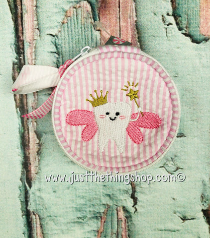 Tooth Fairy Mini Button Jewelry Bags