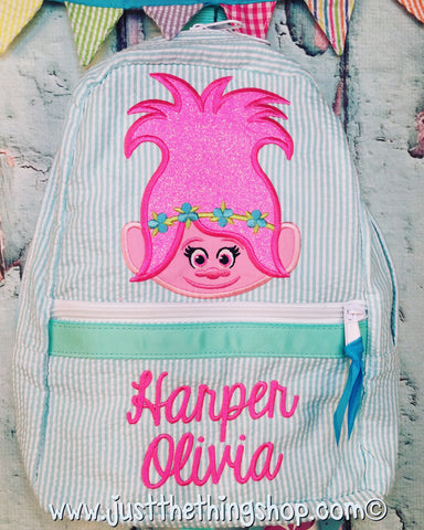 Poppy the Troll Backpack - Just The Thing Shop