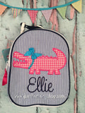 Girl Alligator Gumdrop Lunch Box - Just The Thing Shop