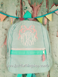 Bow Monogram Backpack - Just The Thing Shop