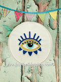 Evil Eye Jewelry Button Bags
