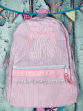 Bow Monogram Backpack