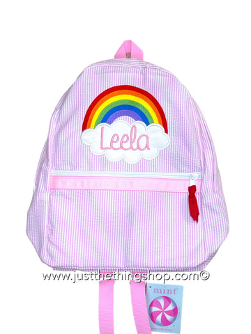Rainbow Applique Backpack